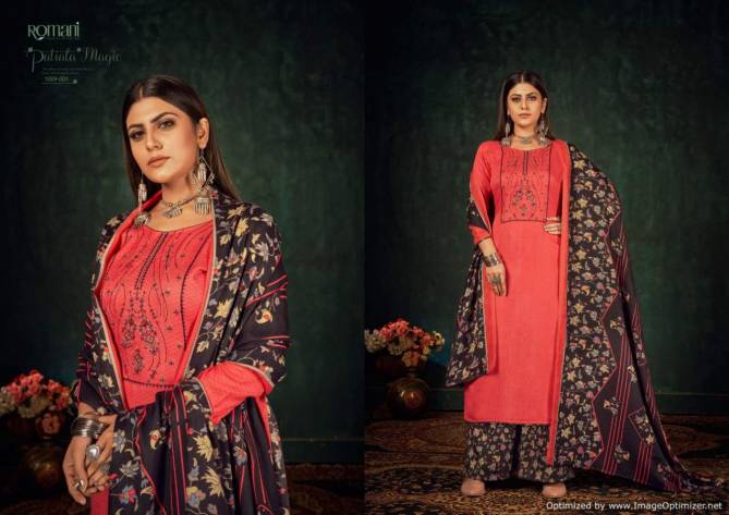 Romani Patiala Magic 2 Exclusive Winter Wear Pashmina Printed Designer Dress Collection